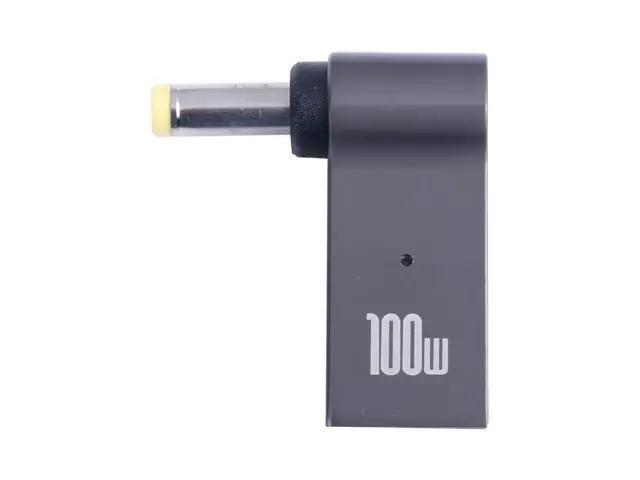 Alt view image 2 of 5 - 100W USB-C / Type-C Female to DC 4.8x1.7mm Male Computer Charging Adapter