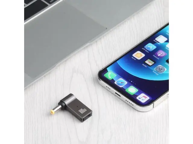 Alt view image 4 of 5 - 100W USB-C / Type-C Female to DC 4.8x1.7mm Male Computer Charging Adapter