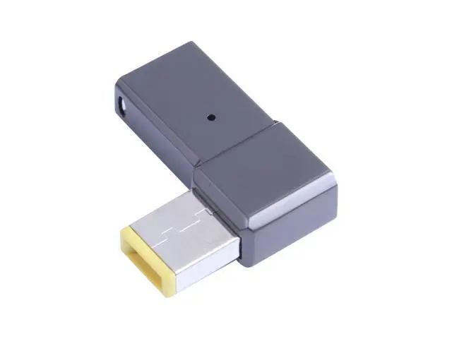 Alt view image 3 of 5 - 100W USB-C / Type-C Female to Big Square USB Computer Charging Adapter for Thinkpad/ThinkBook/Xiaoxin