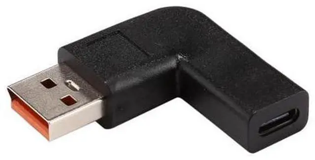 Main image of USB-C / Type-C Female to Yoga 3 Male 90 Degrees Angled Power Adapter Connector for