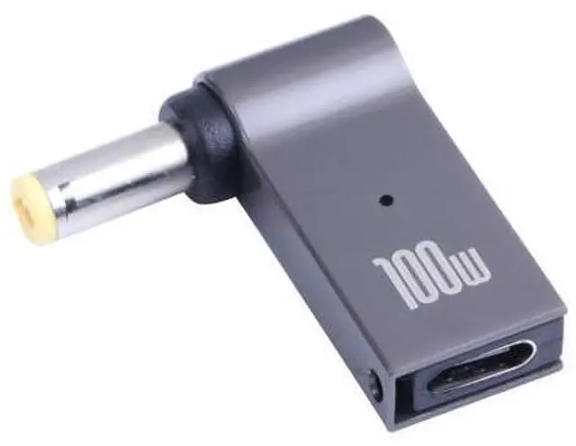 Main image of 100W USB-C / Type-C Female to DC 5.5 x 2.5mm Male Computer Charging Adapter for