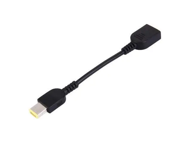 Alt view image 2 of 4 - Big Square Female to Big Square USB (First Generation) Male Interfaces Power Adapter Cable for Thinkpad/ThinkBook/Xiaoxin, Length: 10cm