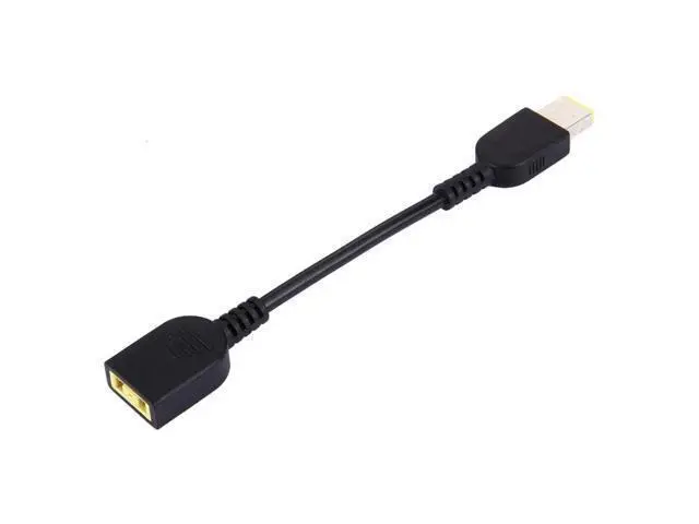 Alt view image 3 of 4 - Big Square Female to Big Square USB (First Generation) Male Interfaces Power Adapter Cable for Thinkpad/ThinkBook/Xiaoxin, Length: 10cm