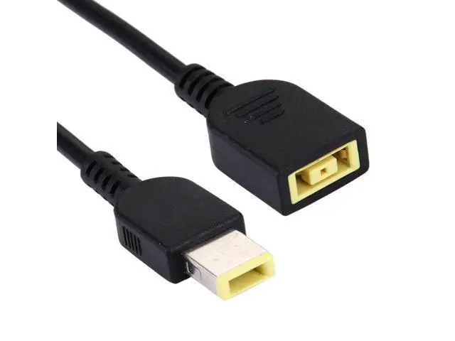 Alt view image 4 of 4 - Big Square Female to Big Square USB (First Generation) Male Interfaces Power Adapter Cable for Thinkpad/ThinkBook/Xiaoxin, Length: 10cm