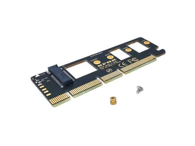 Alt view image 2 of 5 - M Sleutel Nvme Ahci Ssd Voor 110Mm 80mm Ssd Adapter Nvme Ngff 3.0 Adapter Add X4 Pcie Ssd Naar Card X16 On Cards M.2