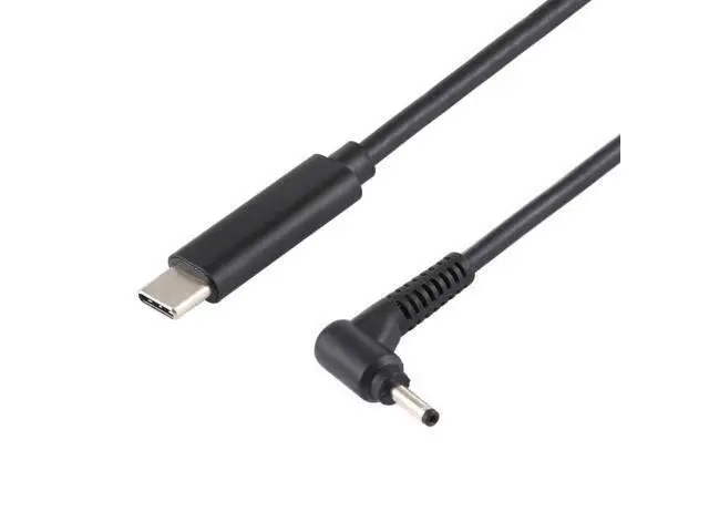 Alt view image 2 of 6 - USB-C / Type-C to 3.0 x 1.0mm Laptop Power Charging Cable, Cable Length: about 1.5m
