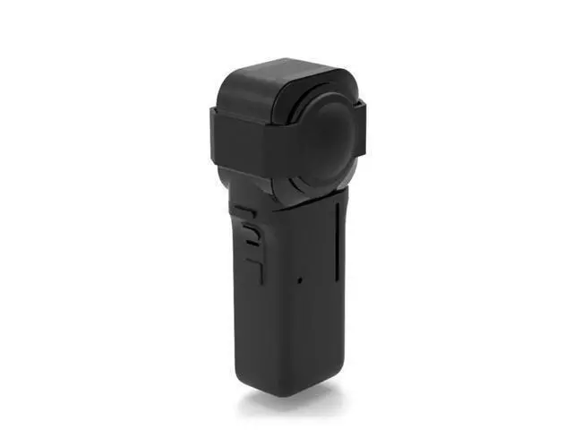 Alt view image 6 of 6 - PULUZ Silicone Protective Case with Lens Cover for Insta360 One RS 1-Inch 360 Edition(Black)