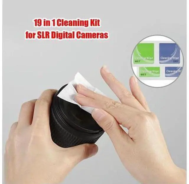 Main image of 19Pcs Professional Camera Cleaning Lens Camera Cleaning Kit Cleaner Kit DSLR Lens Digital Camera Sensor Cleaning