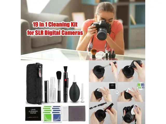 Alt view image 2 of 3 - 19Pcs Professional Camera Cleaning Lens Camera Cleaning Kit Cleaner Kit DSLR Lens Digital Camera Sensor Cleaning