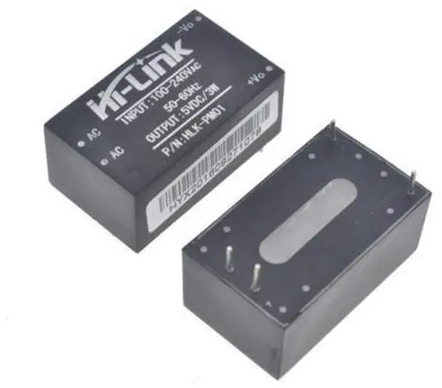 Main image of Fuente de alimentación de módulo reductor Beralih, terisolasi AC - DC de 220V, HLK-PM01 para pintar Rumah, 5V