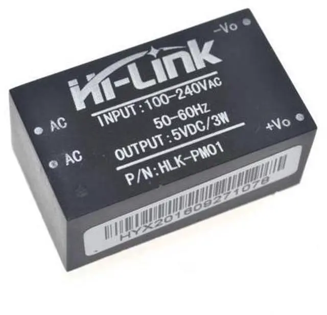 Alt view image 2 of 5 - Fuente de alimentación de módulo reductor Beralih, terisolasi AC - DC de 220V, HLK-PM01 para pintar Rumah, 5V