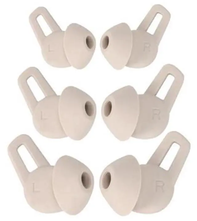 Main image of 1 Set Silicone Ear Hook Cover Replacement Ear Plugs for Freelace Earphone Eartips Earplugs Ear Pads Cover Protectors(White)