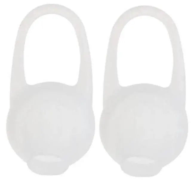 Main image of 1 Pairs Replacement Silicone Ear Buds Headset Earbuds Replacement Eargel Headphnoe for 90% In-ear Ear Bud(White)