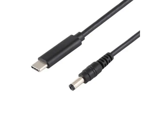 Alt view image 2 of 6 - USB-C / Type-C to 5.5 x 2.1mm Laptop Power Charging Cable, Cable Length: about 1.5m