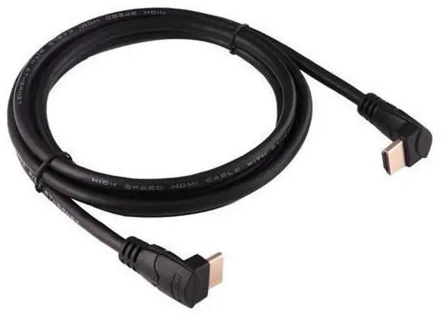 Main image of 1.8m 4K*2K HDMI 2.0 Version High Speed 90 Degree Right Angle HDMI Male to 90 Degree Right Angle HDMI Male Cable with Ethernet