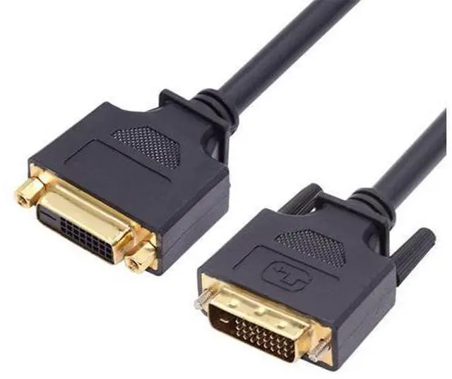 Main image of DVI 24+1 Male to Female Extension Cable DVI-D Dual Link Digital Video for Monitor Graphics Card 50cm