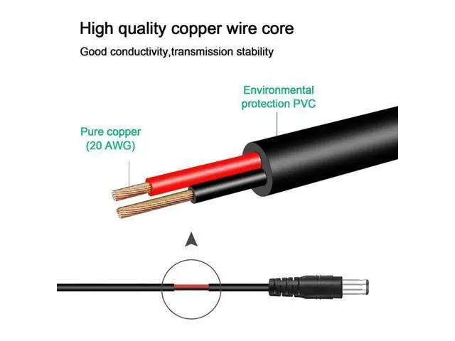 Alt view image 4 of 6 - USB-C / Type-C to 5.5 x 2.1mm Laptop Power Charging Cable, Cable Length: about 1.5m