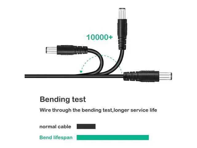 Alt view image 5 of 6 - USB-C / Type-C to 5.5 x 2.1mm Laptop Power Charging Cable, Cable Length: about 1.5m