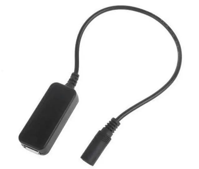 Alt view image 2 of 3 - DC 5.5x2.1mm Female to USB Type A Female 5.5*2.1mm Female to USB Female 5V Connector Adapter Charging Cable for USB Device
