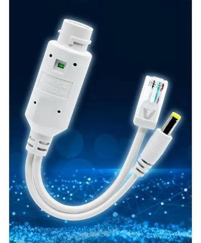 Main image of 48V To 12V POE Spliter Adapter Waterproof Video And Power Adapter Cable IP Camera Splitter for IP Camera AP Voip Phone and More