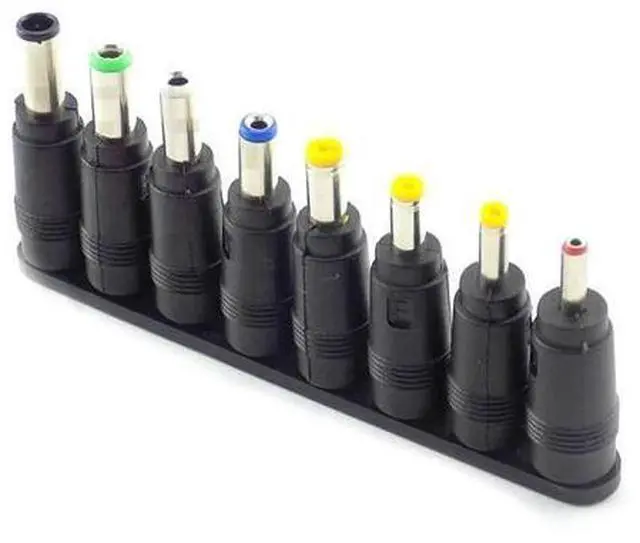 Main image of 8pcs Universal Laptop DC Power Supply Adapter Connector Plug AC DC Jack Charger Connectors Laptop Power Adapter Conversion plug