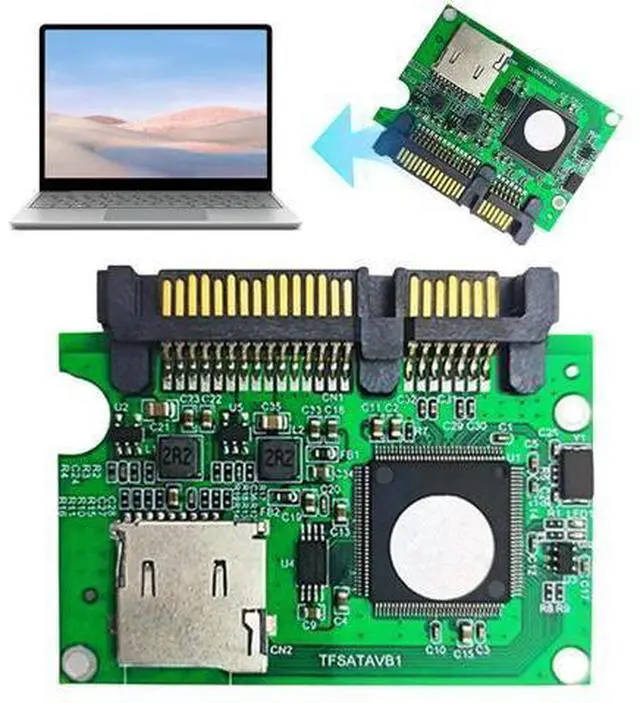 Main image of TF To Sata Adapter Converter Fast Transmission Memory Card To Sata Adapter Converter for PC Computer Laptop