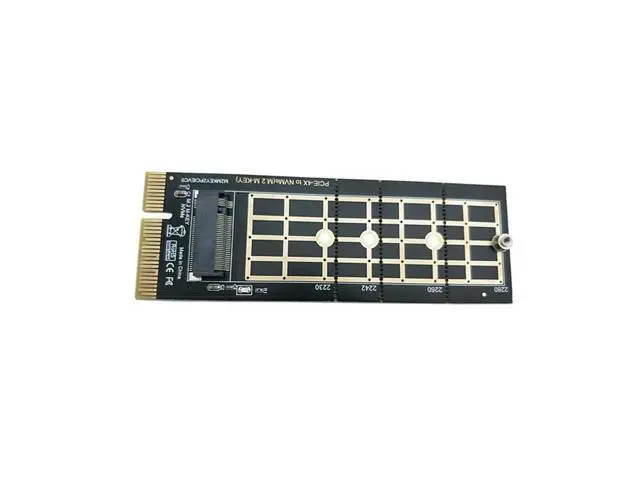 Alt view image 4 of 4 - PCI-E to M.2 Convert Adapter NVMe SSD Adaptor Card PCI-E 3.0 X4 to NVMe M.2 Adapter Support 2230 2242 2260 2280 SSD