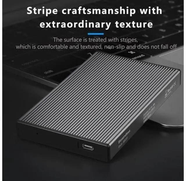 Alt view image 2 of 3 - 2.5 SATA To USB 3.0 Hard Drive Case Tools Free HDD Case 2.5 SATA To USB 3.0 Adapter