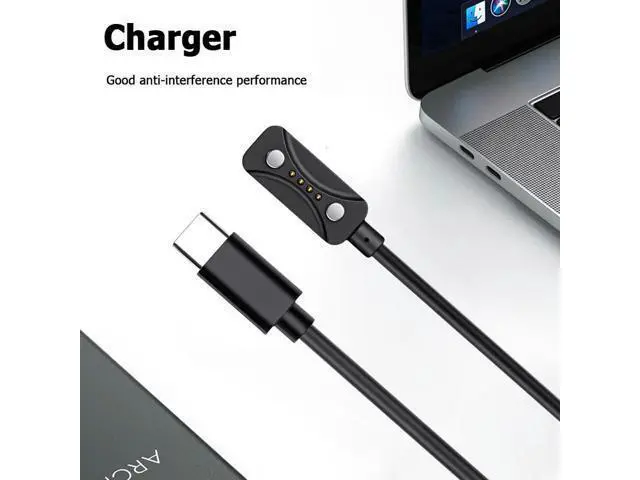 Alt view image 3 of 4 - USB C Charging Cable Cord 1M Charger Cord Portable Power Adapter for Polar P/Polar PPro for Polar Ignite 3/ Grit X2 Pro