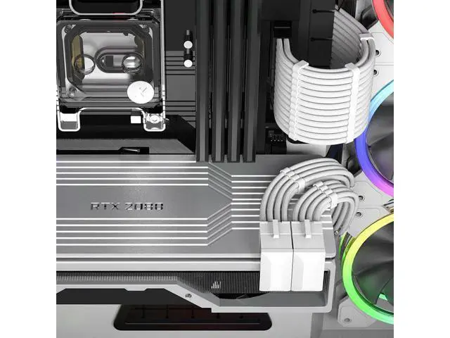 Alt view image 3 of 3 - ATX 8 Pin Female To 8 Pin Male Angled Power Adapter Computer Parts Angled Turning Connectors Accessories for Video Card