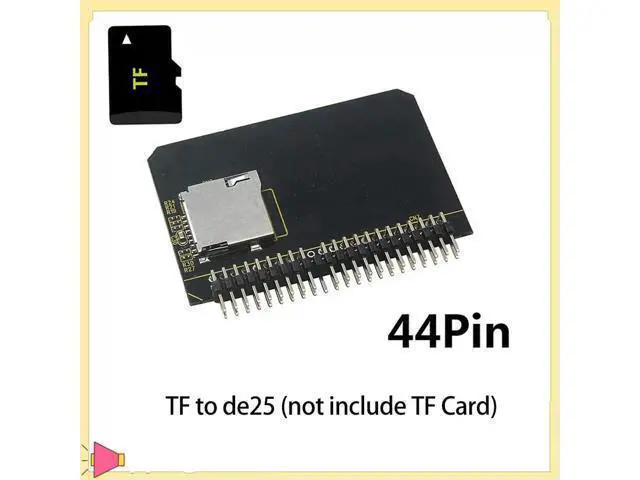 Alt view image 4 of 4 - Mini SD To 2.5In 44Pin IDE Adapter Card TF Card To IDE 44Pin Hard Disk Adapter Card For Laptop