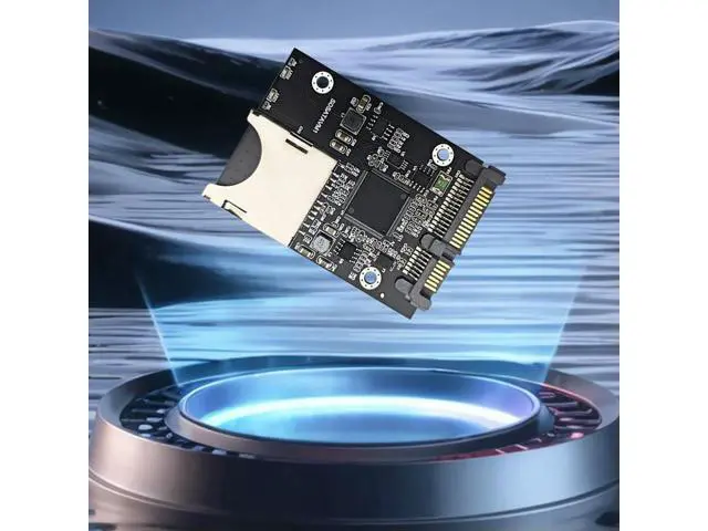 Alt view image 3 of 3 - SD To SATA SSD Adapter with Enclosure Case Convertor Adapter Card for 2.5in SATA SSD Accessories