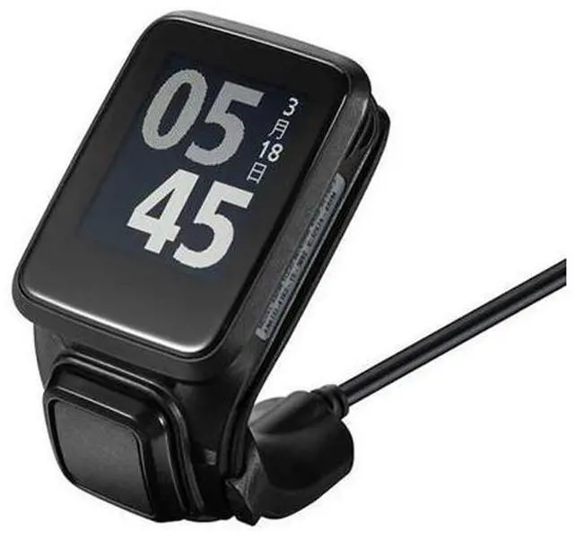 Alt view image 3 of 3 - Watch Charger Stable Stand Mount Bracket for Tom Tom Runner 2 3 Spark Cardio USB Charging Cable Holder Power Adapter Cord