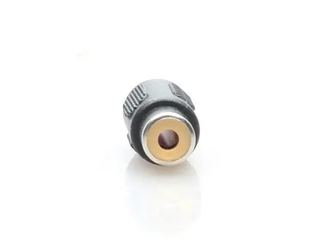 Alt view image 3 of 3 - 5PCS RCA Female To Female Jack Plug RCA Connector AV Cable Plug Video Audio CCTV Extension Adapter