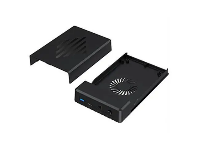 Alt view image 2 of 4 - Desktop 3.5-Inch USB 3.1 SATA Portable Hard Drive Enclosure Plastic Case HD356T USB To SATA Adapter