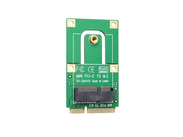 Alt view image 3 of 6 - Mini PCI-E to M.2 Adapter Converter Expansion Card M.2 NGFF Key E Interface For M.2 Wireless Bluetooth WiFi Module for Laptop PC