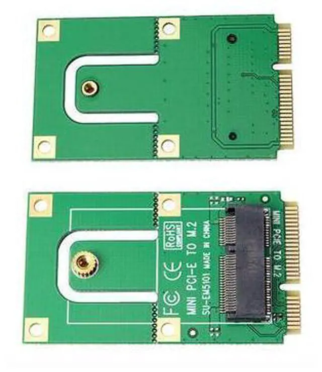 Alt view image 6 of 6 - Mini PCI-E to M.2 Adapter Converter Expansion Card M.2 NGFF Key E Interface For M.2 Wireless Bluetooth WiFi Module for Laptop PC