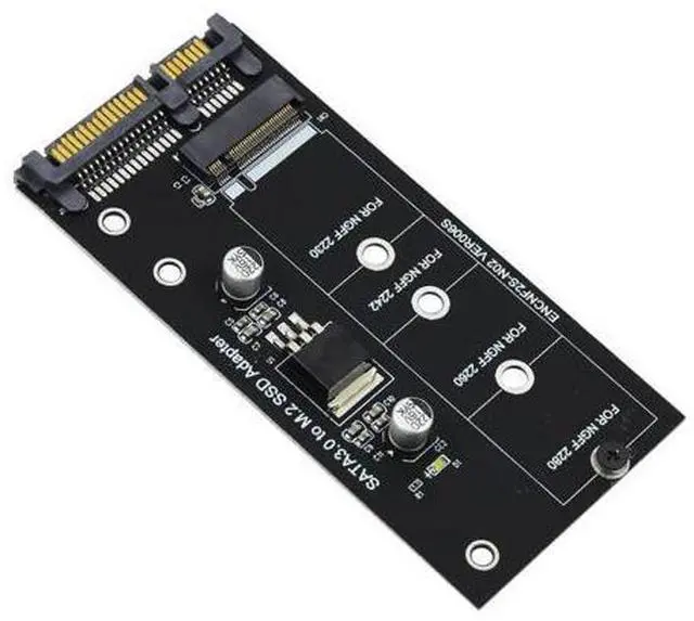 Alt view image 2 of 5 - XT-XINTE 5PCS Sata Adapter for Ngff ( M2 ) Ssd To 2.5 inch To Sata3 Convert Card For 30/42/60/80Mm M.2 Ssd Hard Drive