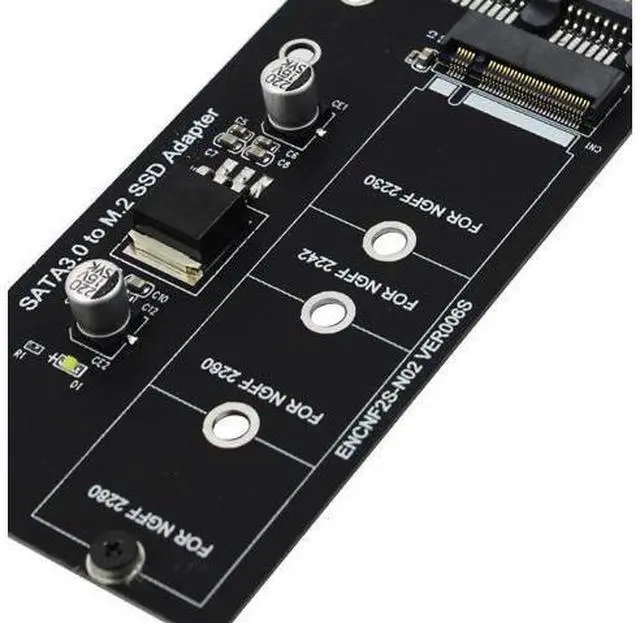Alt view image 4 of 5 - XT-XINTE 5PCS Sata Adapter for Ngff ( M2 ) Ssd To 2.5 inch To Sata3 Convert Card For 30/42/60/80Mm M.2 Ssd Hard Drive