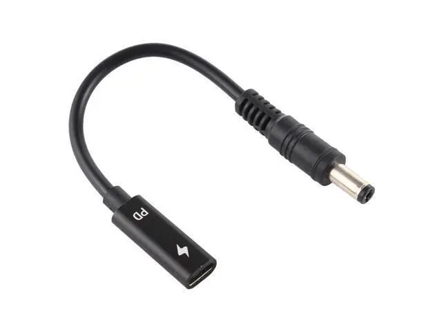 Alt view image 3 of 6 - DP USB-C / Type-C to 5.5 x 2.1mm Power Adapter Charger Cable