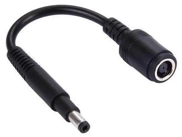 Main image of 4.8 x 1.7mm Male to 7.4 x 5.0mm Female Interfaces Power Adapter Cable for Laptop Notebook, Length: 10cm