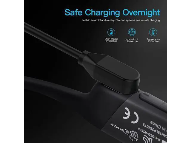 Alt view image 3 of 7 - A 2 Pack Compatible for Shokz Charging Cable,Magnetic USB Charger Cord Compatible for Aftershokz Aeropex AS800,Shokz OpenRun Pro,OpenRun,OpenRun Mini,OpenComm Bone Conduction Headphones