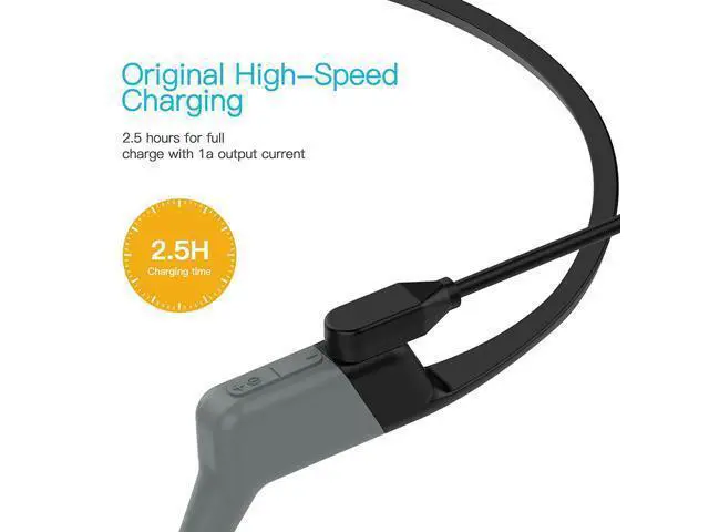 Alt view image 7 of 7 - A 2 Pack Compatible for Shokz Charging Cable,Magnetic USB Charger Cord Compatible for Aftershokz Aeropex AS800,Shokz OpenRun Pro,OpenRun,OpenRun Mini,OpenComm Bone Conduction Headphones