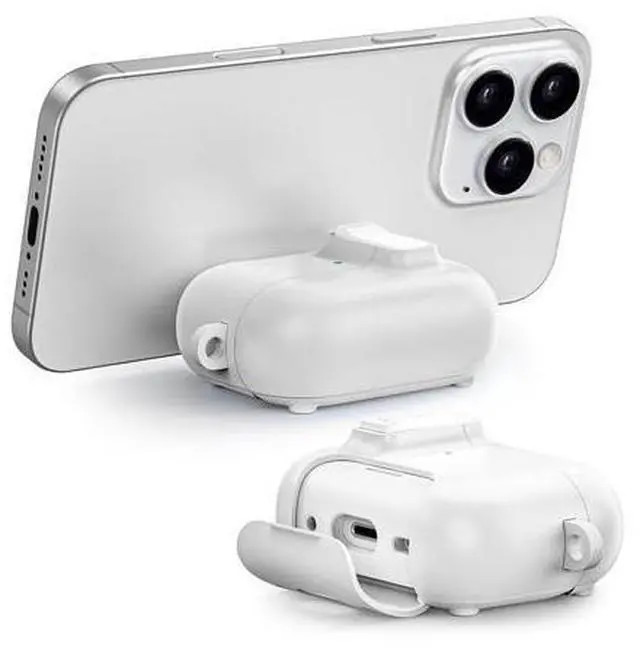 Main image of for AirPods Pro 1st/2nd Gen Case with Stand, MagSafe Charging & Magnetic Lid, Powerful Drop Protection-CP32P-WH