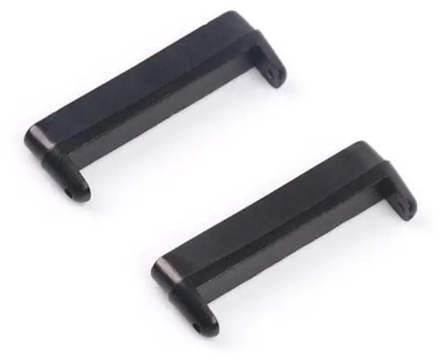 Main image of For Fitbit Versa 4 / Sense 2 1 Pair Universal Metal Watch Band Connectors(Black)