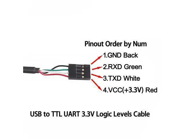 Alt view image 3 of 3 - USB Console Cable for Aruba Wirelss Access Point AP-207 AP-304 305 AP-314 315 Supported Win 11 10 8 7 (6ft)