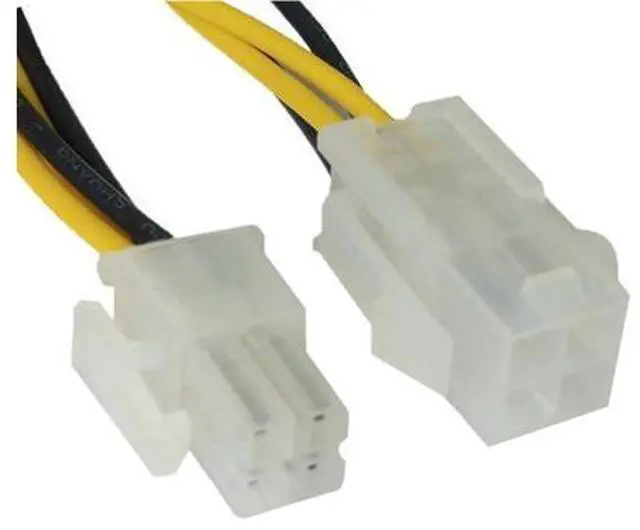 Main image of 18CM power supply cable ATX 12V 4 pin male to 4pin female computer PC CPU P4 extension cable cord PSU connector cord