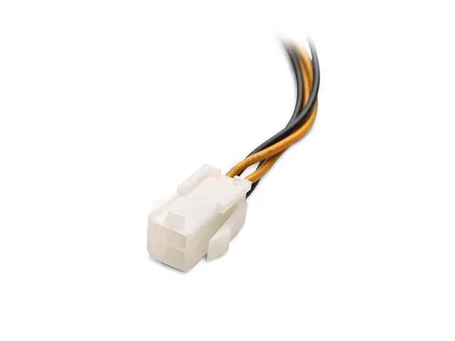 Alt view image 5 of 6 - 18CM power supply cable ATX 12V 4 pin male to 4pin female computer PC CPU P4 extension cable cord PSU connector cord