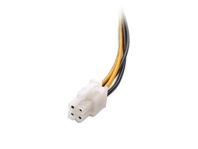 Alt view image 6 of 6 - 18CM power supply cable ATX 12V 4 pin male to 4pin female computer PC CPU P4 extension cable cord PSU connector cord