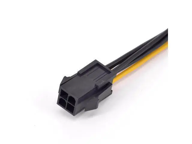Alt view image 3 of 6 - 4Pin CPU Power supply Extension Cord Cable 18 AWG Y Splitter ATX 12V P4 Power Port Female 1 to 2 Female Connector Cable 20cm